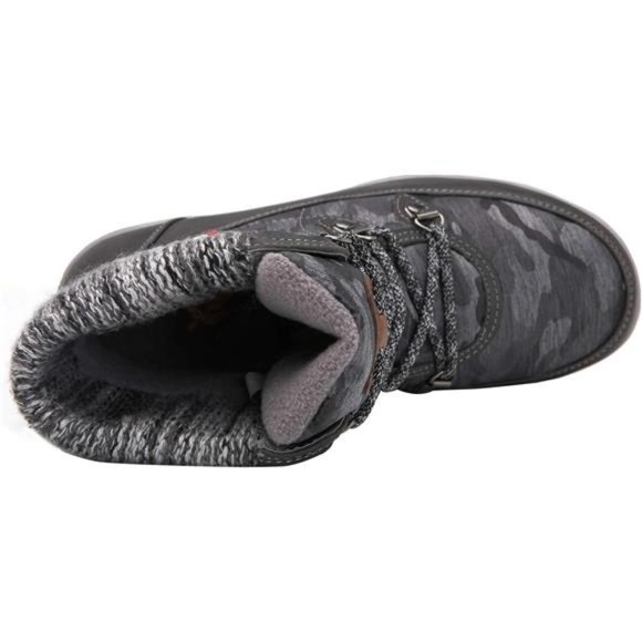 Women's Snow Boots Insulated Waterproof Winter Boots Warm Fur Lined Booties - Picture 5 of 5